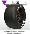 HOOSIER Circuit Racing Slicks - Bias 18.0X6.0-10 Circuit Racing Slicks - Bias F500 (R20, R35B)/Fsae (R20)