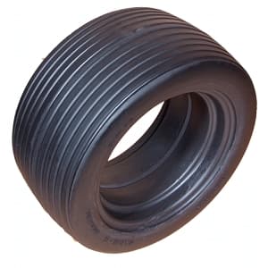 AMERITYRE Solid Golf Cart Black Ribbed Tire ONLY (18X850-12)