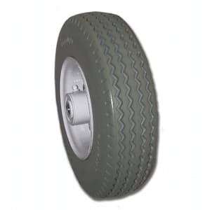 AMERITYRE Solid Hand Truck Black Zigzag Tire & Wheel Assembly (280/250-4)