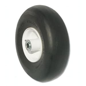 AMERITYRE Solid Hand Truck Black Smooth Tire & Wheel Assembly