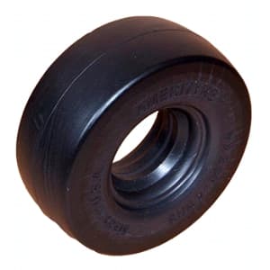 AMERITYRE Solid Mower Black Smooth Tire ONLY