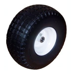 AMERITYRE Solid Mower Black Turf Tire & Wheel Assembly