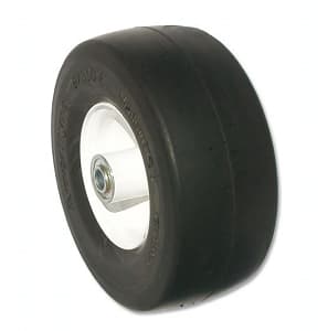 AMERITYRE Solid Mower Black Smooth Tire & Wheel Assembly