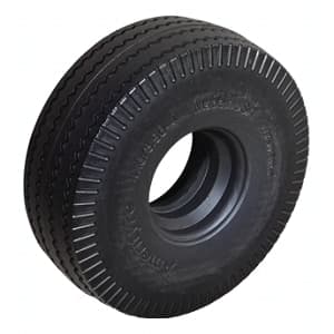 AMERITYRE Solid Hand Truck Black Zigzag Tire ONLY