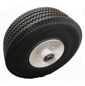 AMERITYRE Solid Hand Truck Black Zigzag Light Duty Tire & Wheel Assembly