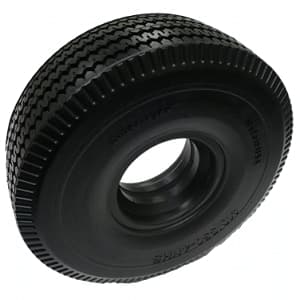 AMERITYRE Solid Hand Truck Black Sawtooth Tire ONLY