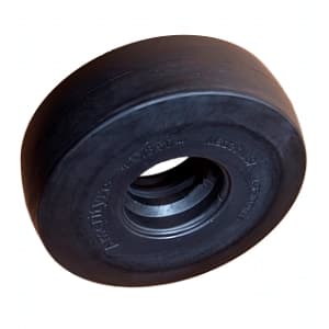 AMERITYRE Solid Hand Truck Black Smooth Tire ONLY