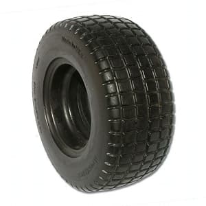 AMERITYRE Solid Mower Black Turf Tire ONLY