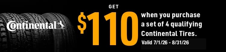 Continental Get a $110 Rebate